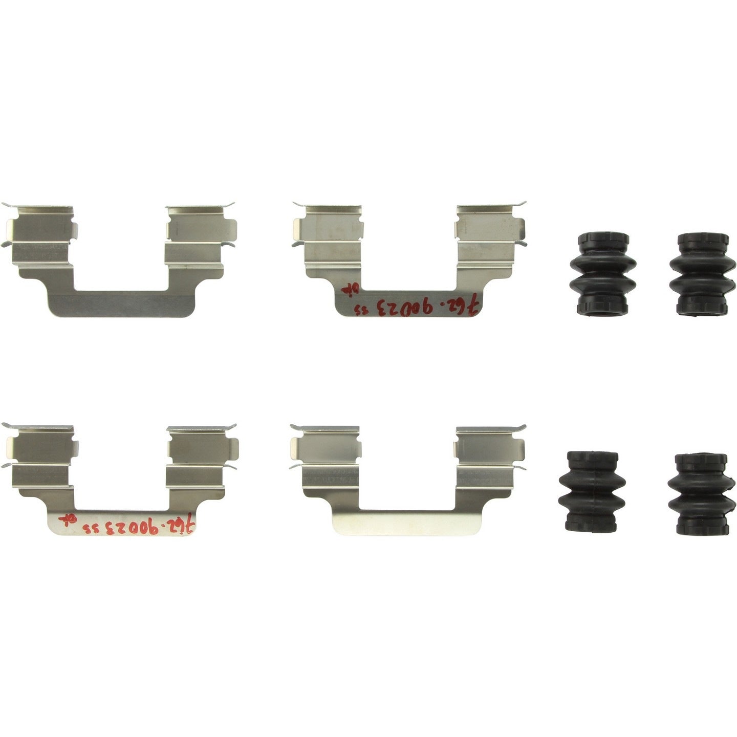 Centric Parts Disc Brake Hardware Kit top view frsport 117.35023
