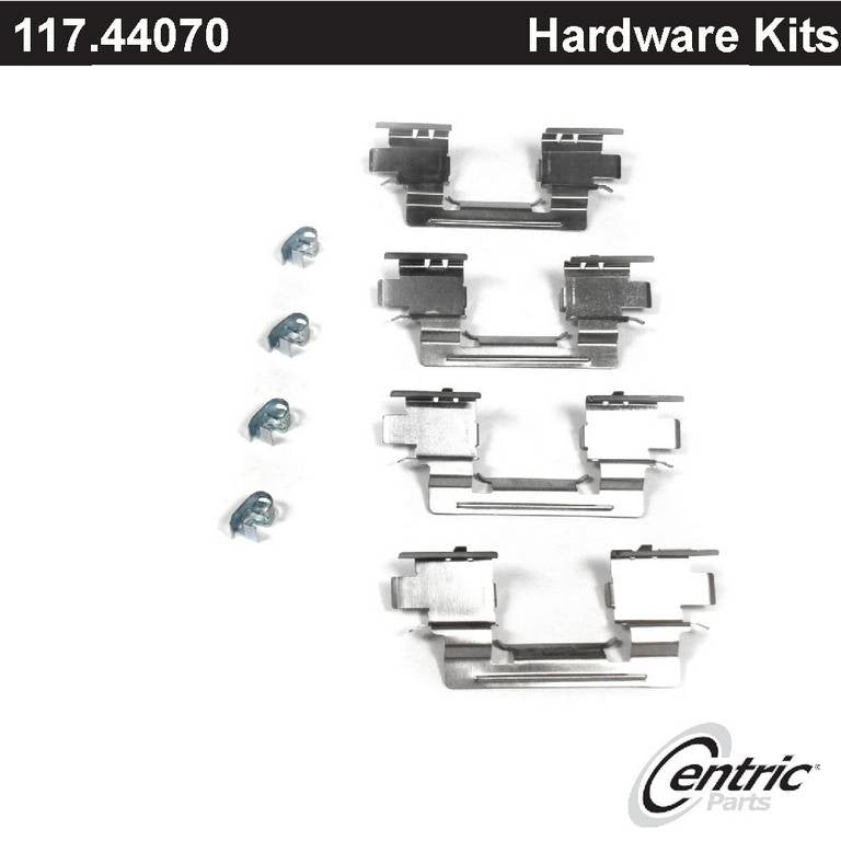 centric parts disc brake hardware kit frsport 117.44070