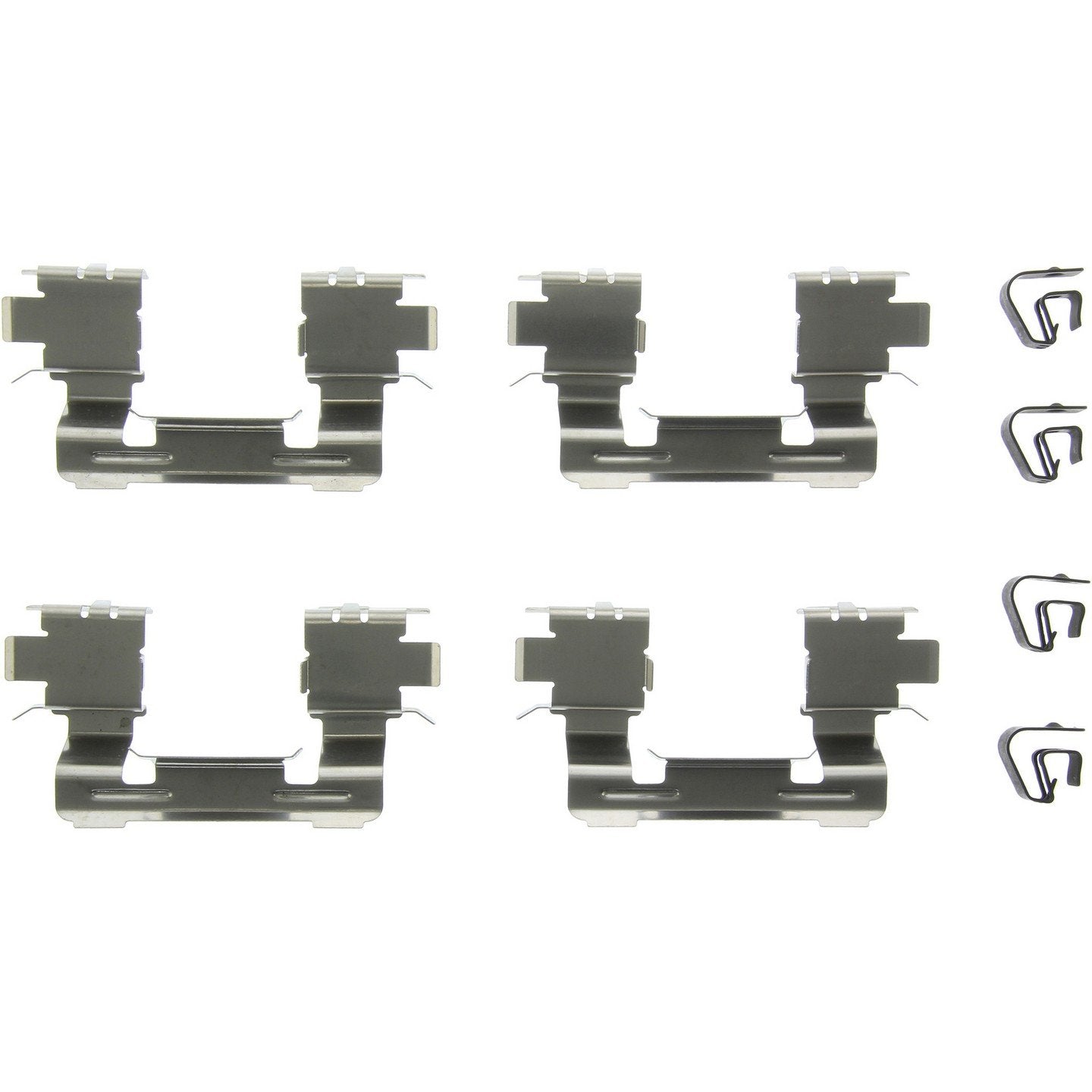 Centric Parts Disc Brake Hardware Kit top view frsport 117.44105