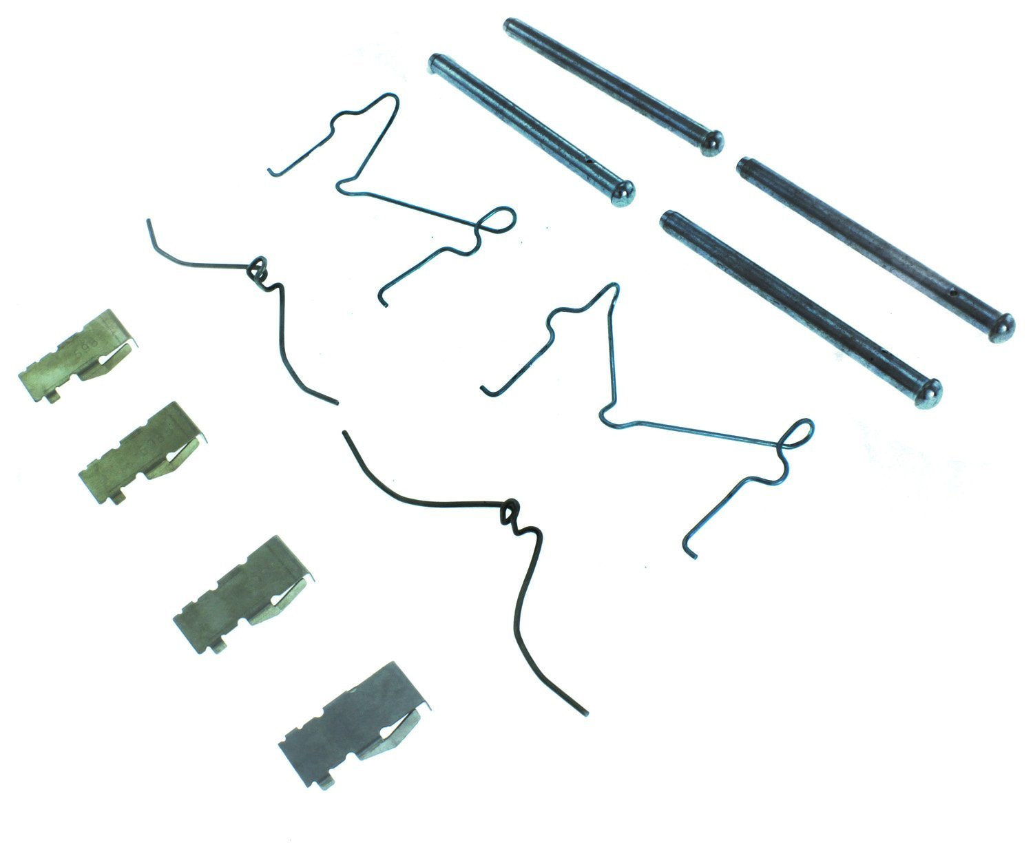 centric parts disc brake hardware kit frsport 117.45002