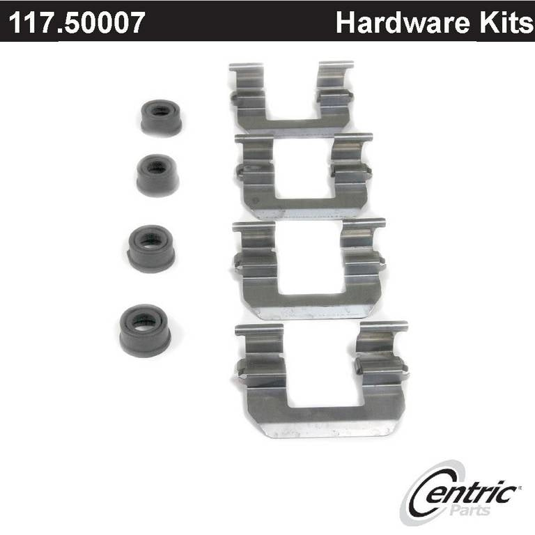 Centric Parts Disc Brake Hardware Kit top view frsport 117.50007