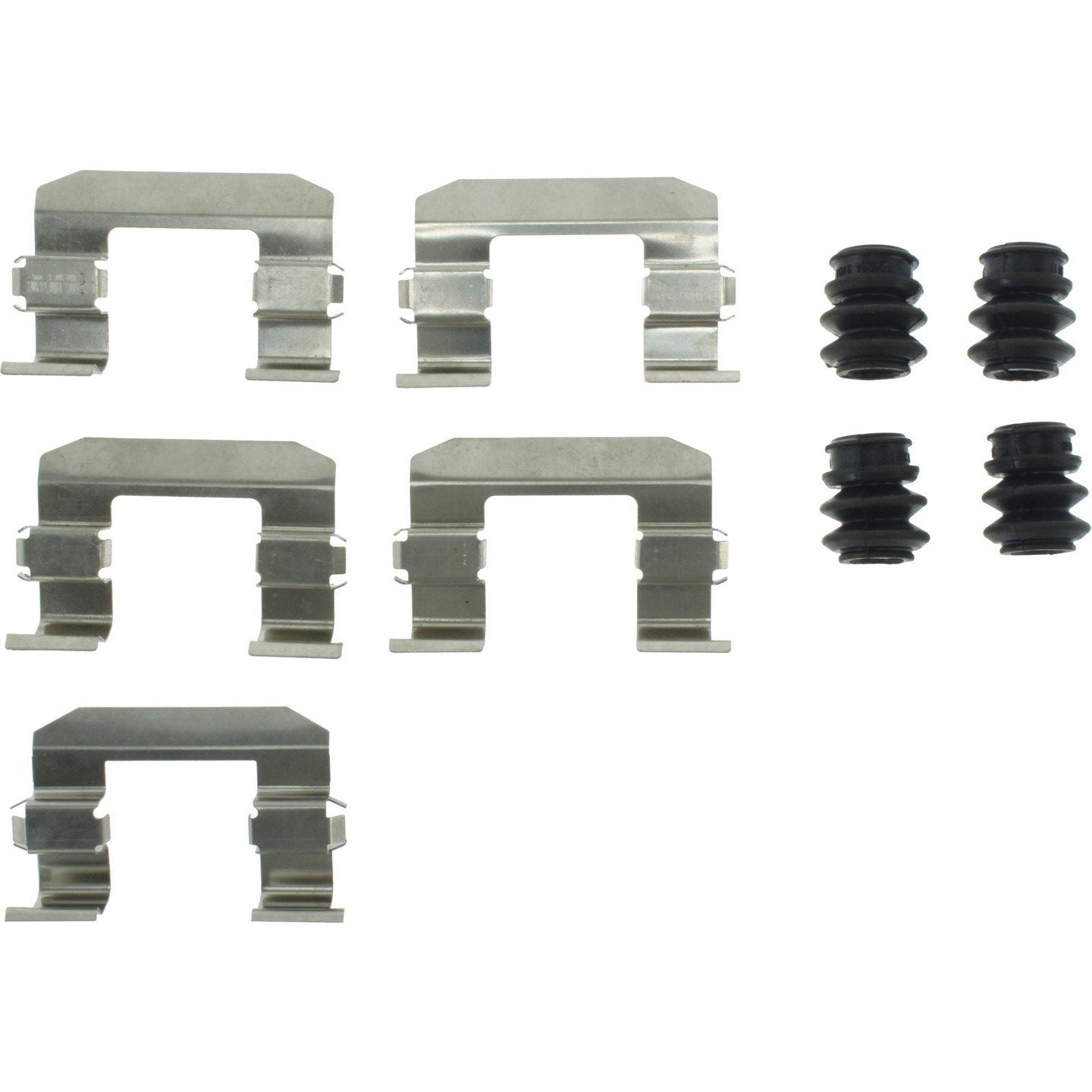 Centric Parts Disc Brake Hardware Kit top view frsport 117.51005
