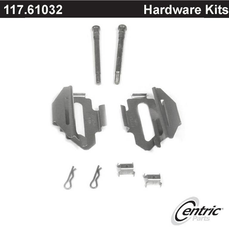 Centric Parts Disc Brake Hardware Kit top view frsport 117.61032