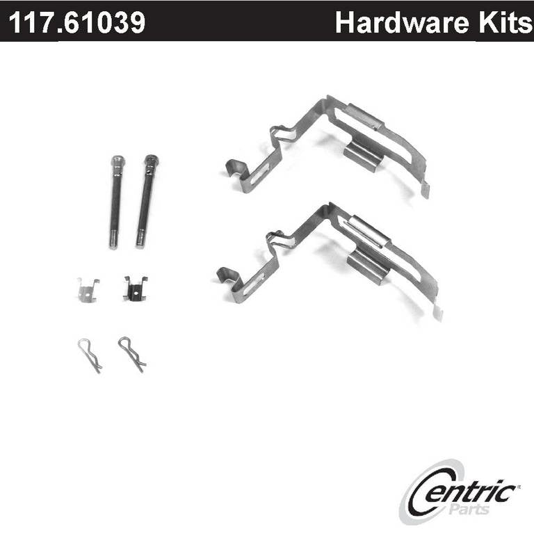 centric parts disc brake hardware kit frsport 117.61039
