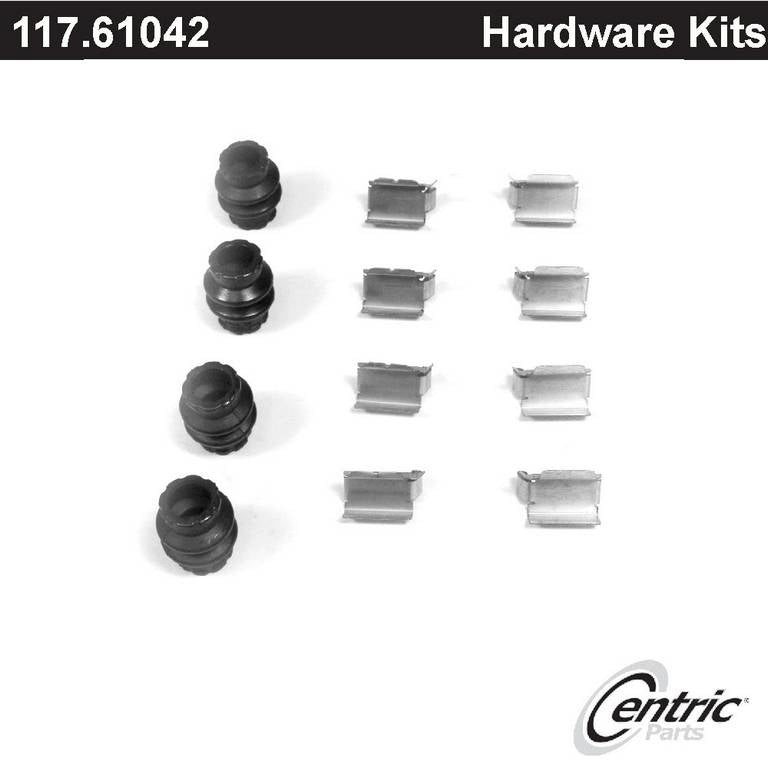 centric parts disc brake hardware kit frsport 117.61042