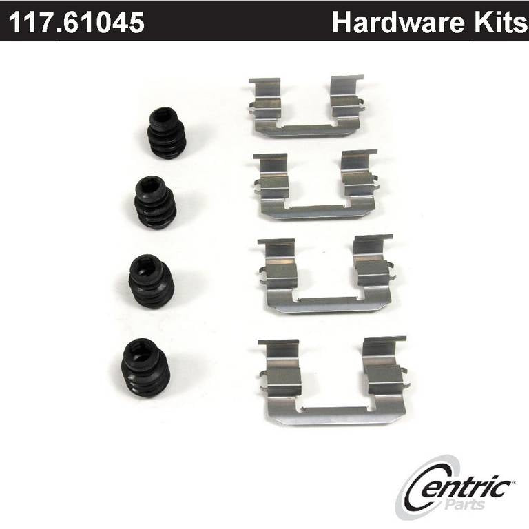 centric parts disc brake hardware kit  frsport 117.61045