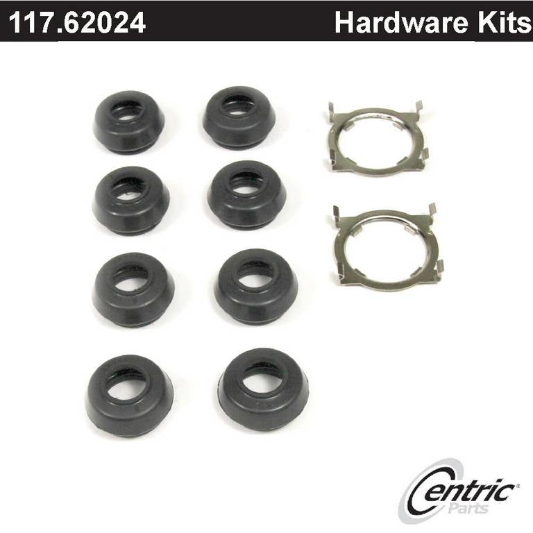Centric Parts Disc Brake Hardware Kit top view frsport 117.62024