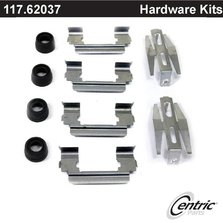 Centric Parts Disc Brake Hardware Kit top view frsport 117.62037