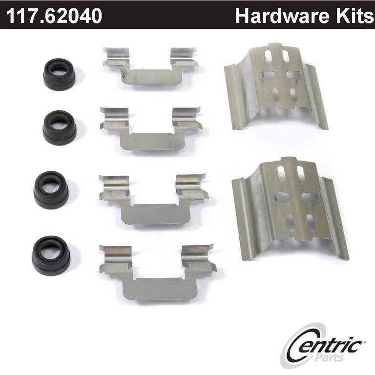 centric parts disc brake hardware kit frsport 117.62040