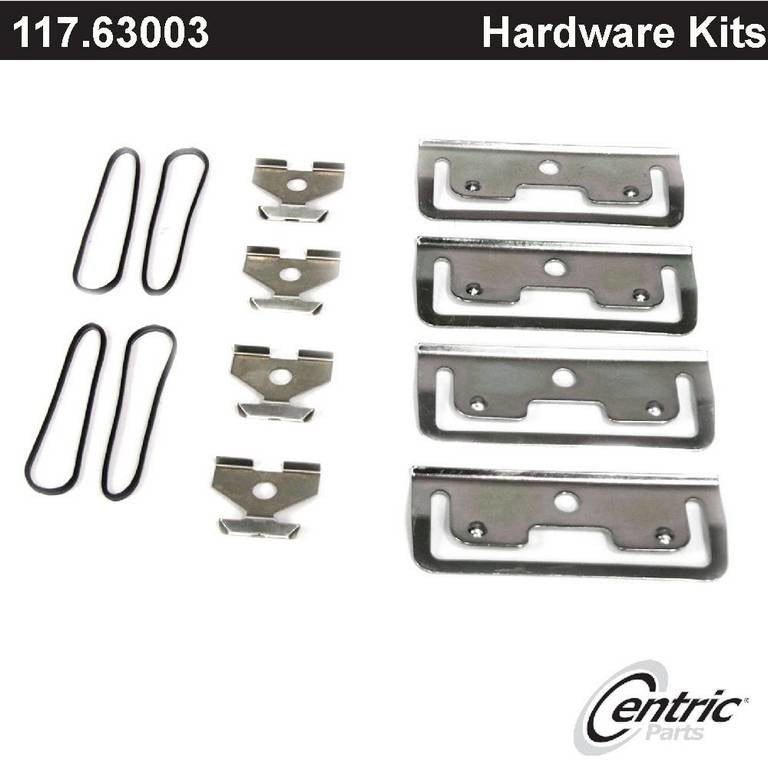 centric parts disc brake hardware kit frsport 117.63003