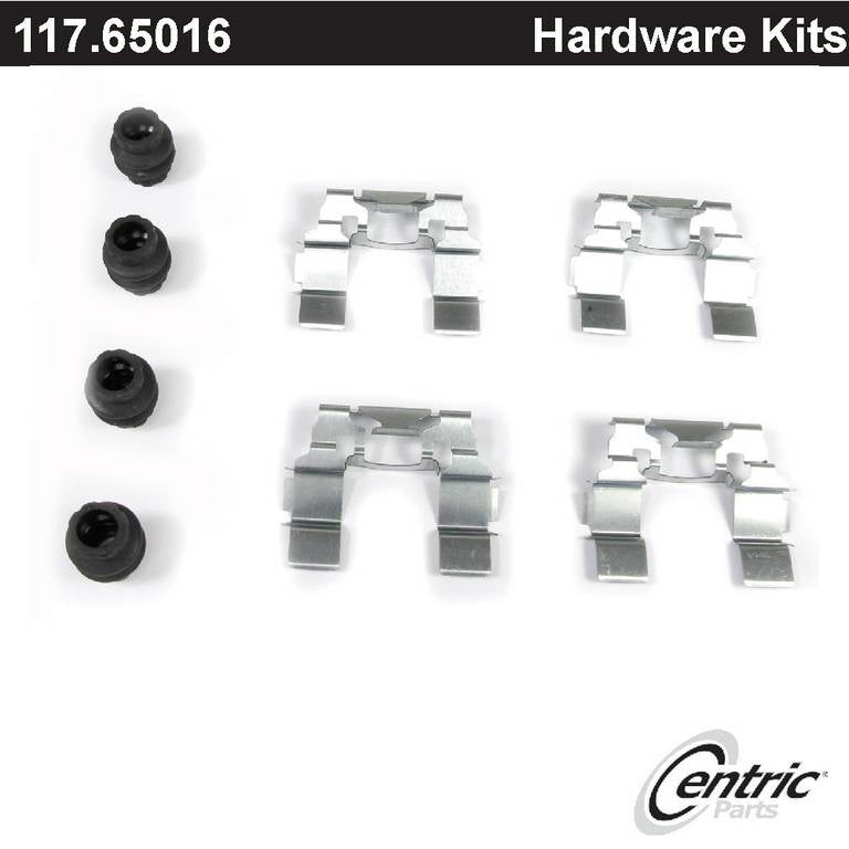Centric Parts Disc Brake Hardware Kit top view frsport 117.65016