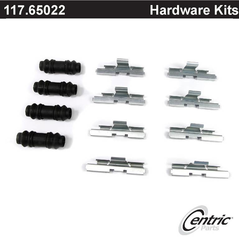 Centric Parts Disc Brake Hardware Kit top view frsport 117.65022