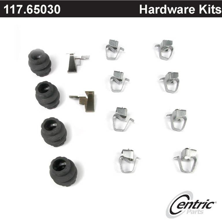 centric parts disc brake hardware kit frsport 117.65030