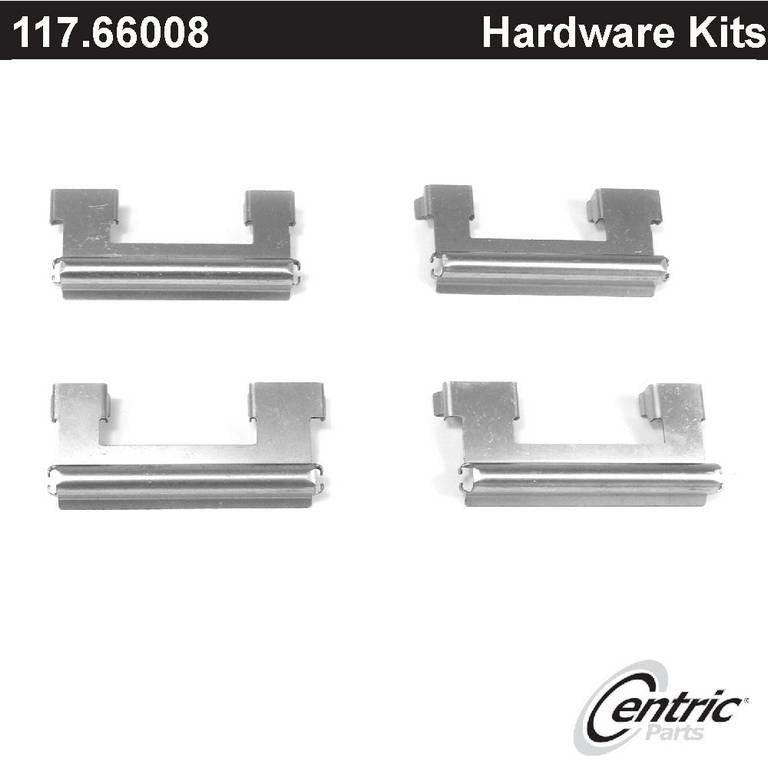 Centric Parts Disc Brake Hardware Kit top view frsport 117.66008