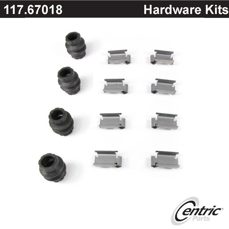 centric parts disc brake hardware kit frsport 117.67018