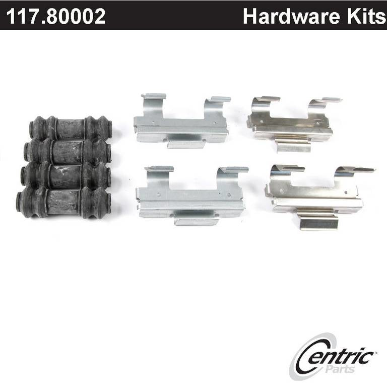 Centric Parts Disc Brake Hardware Kit top view frsport 117.80002