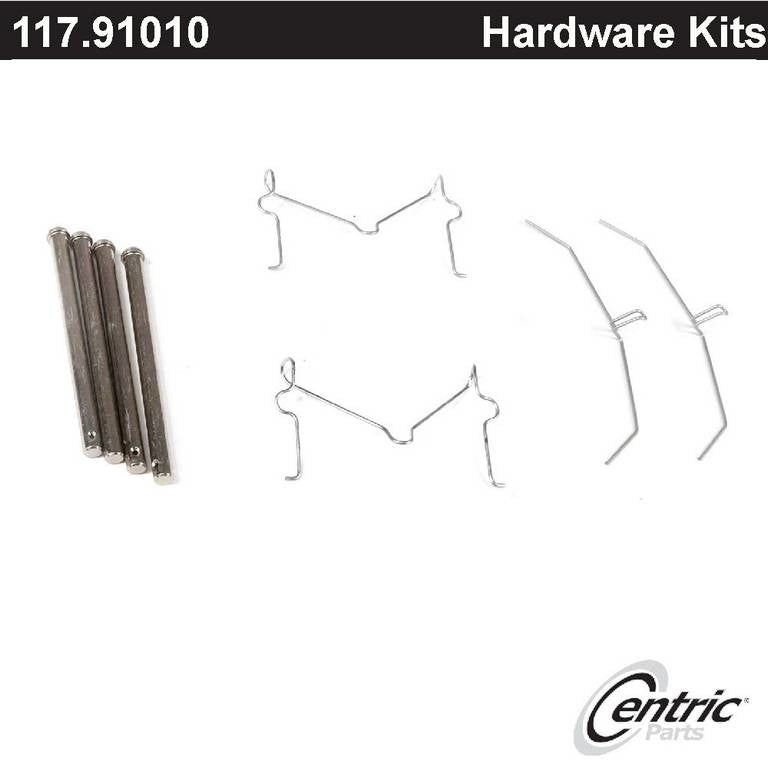 Centric Parts Disc Brake Hardware Kit top view frsport 117.91010