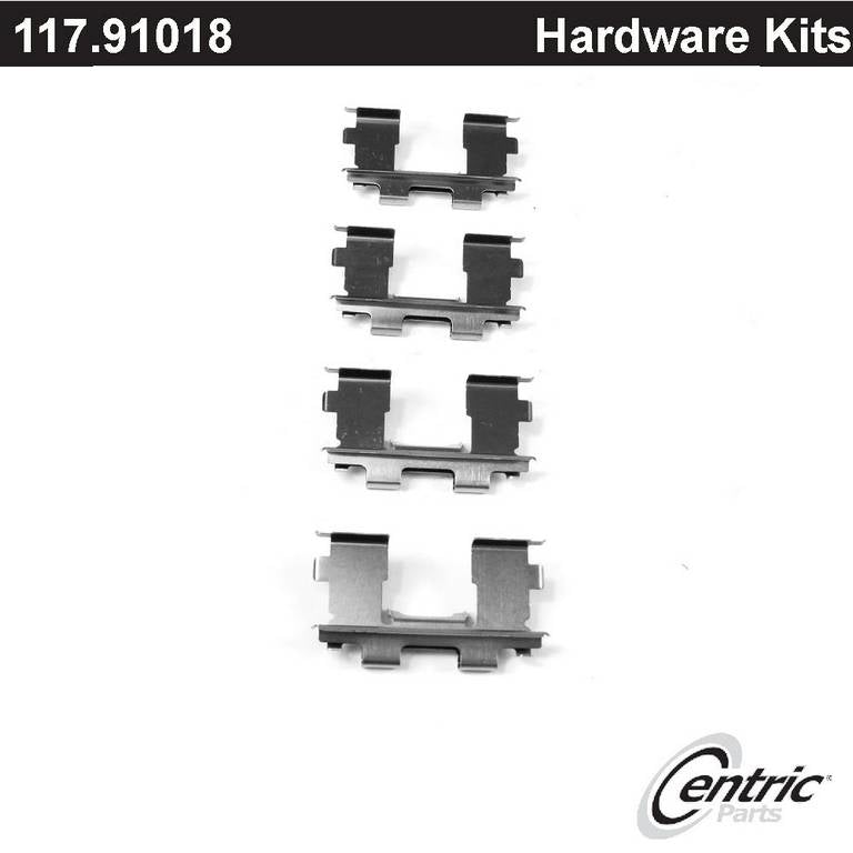 Centric Parts Disc Brake Hardware Kit top view frsport 117.91018