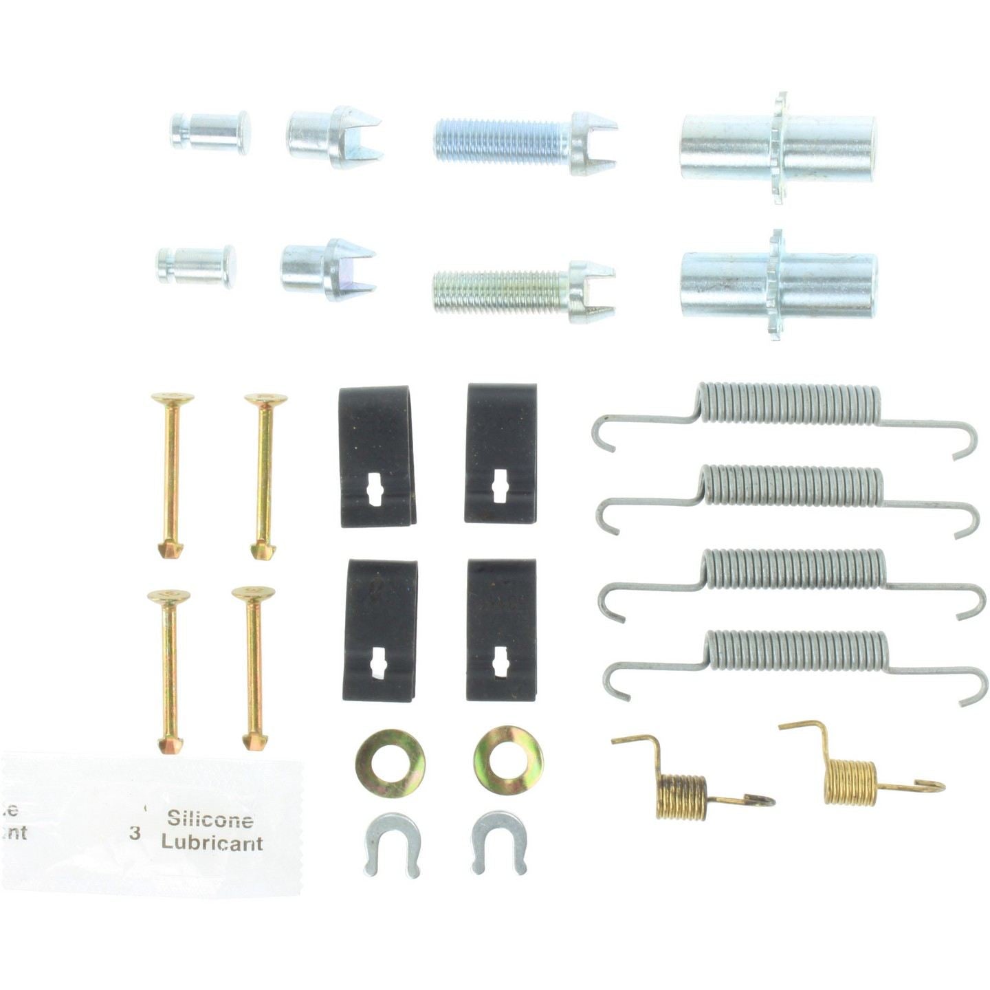 Centric Parts Parking Brake Hardware Kit top view frsport 118.40014