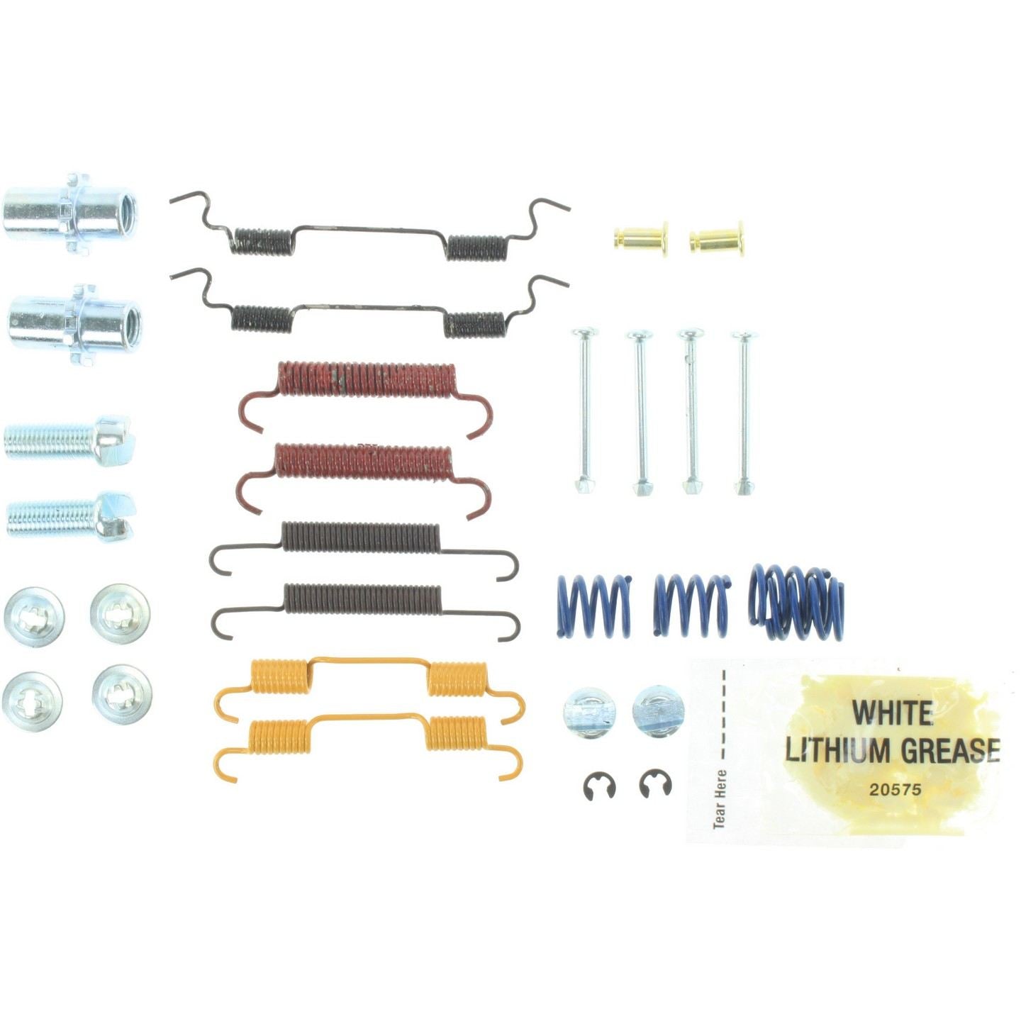 Centric Parts Parking Brake Hardware Kit top view frsport 118.43008