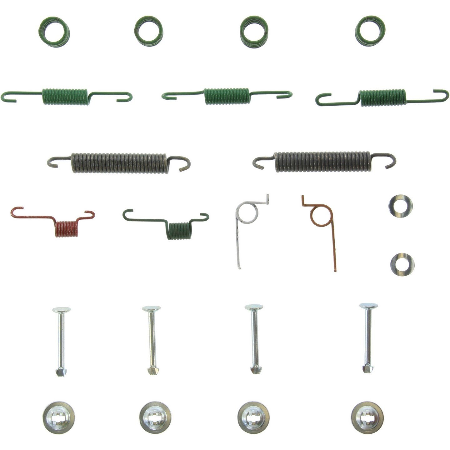 Centric Parts Drum Brake Hardware Kit top view frsport 118.44020
