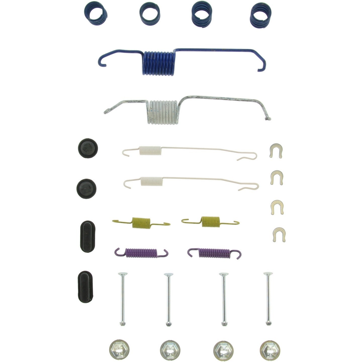 Centric Parts Drum Brake Hardware Kit top view frsport 118.44026