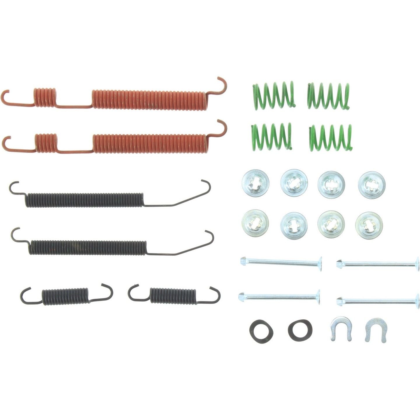 Centric Parts Drum Brake Hardware Kit top view frsport 118.46008