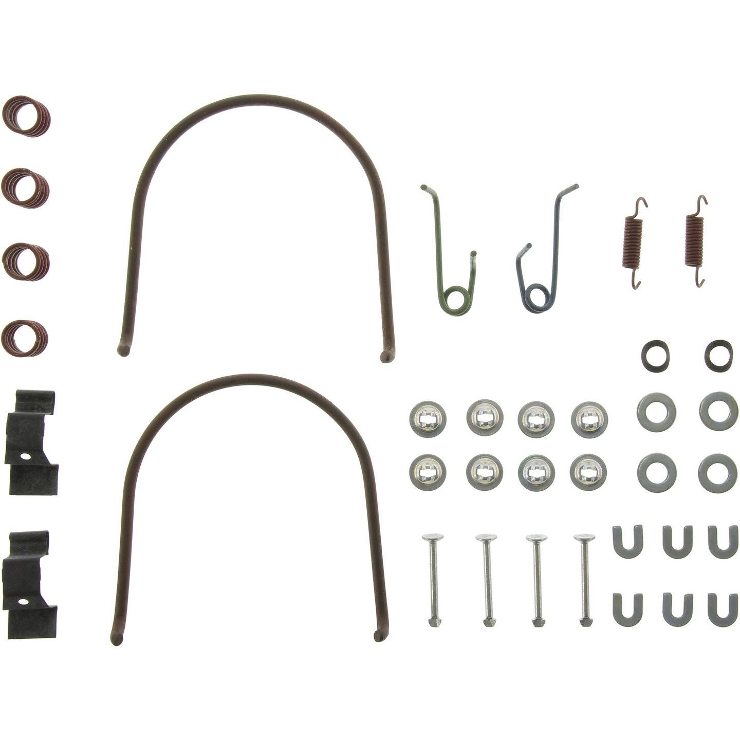 Centric Parts Drum Brake Hardware Kit top view frsport 118.46011