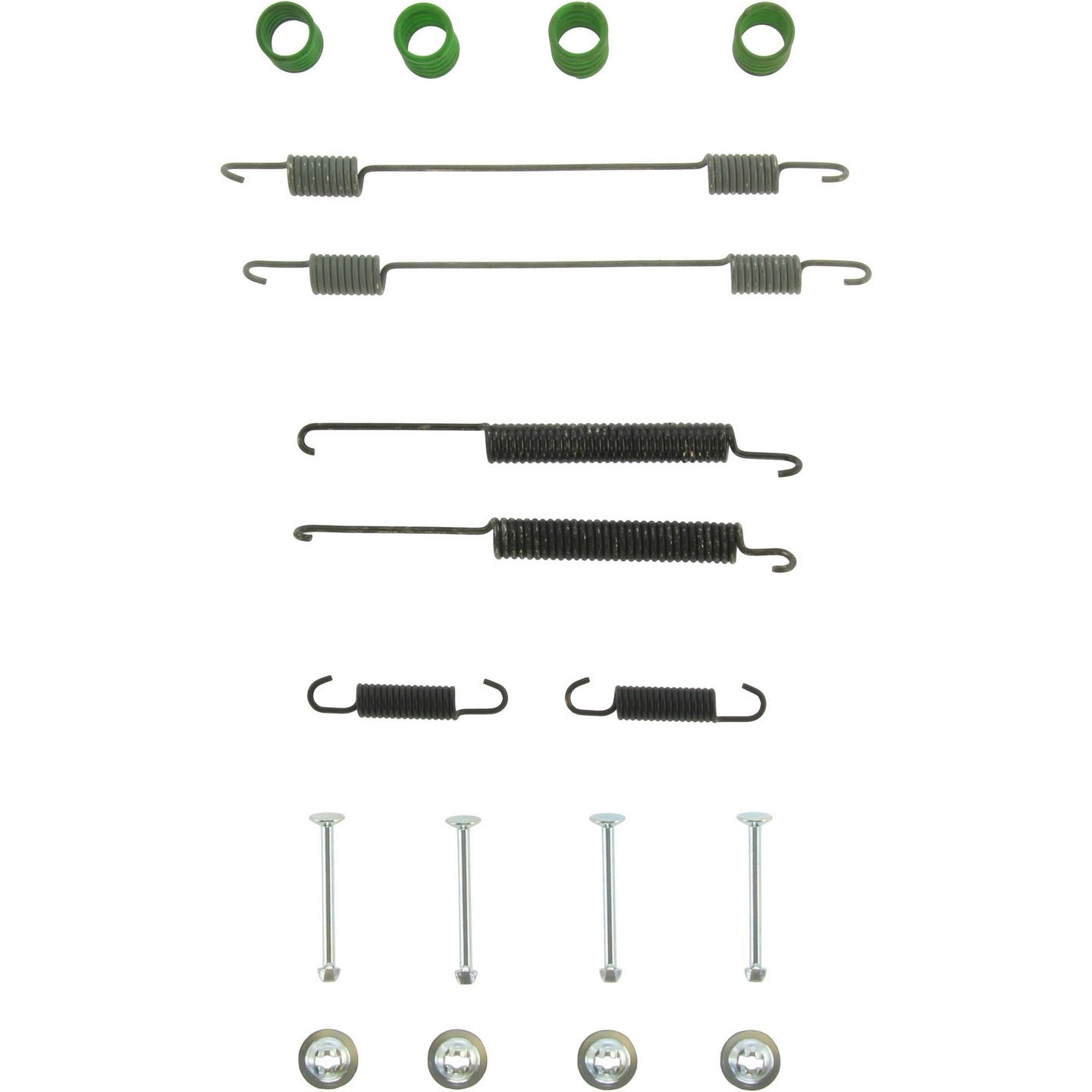 Centric Parts Drum Brake Hardware Kit top view frsport 118.46014