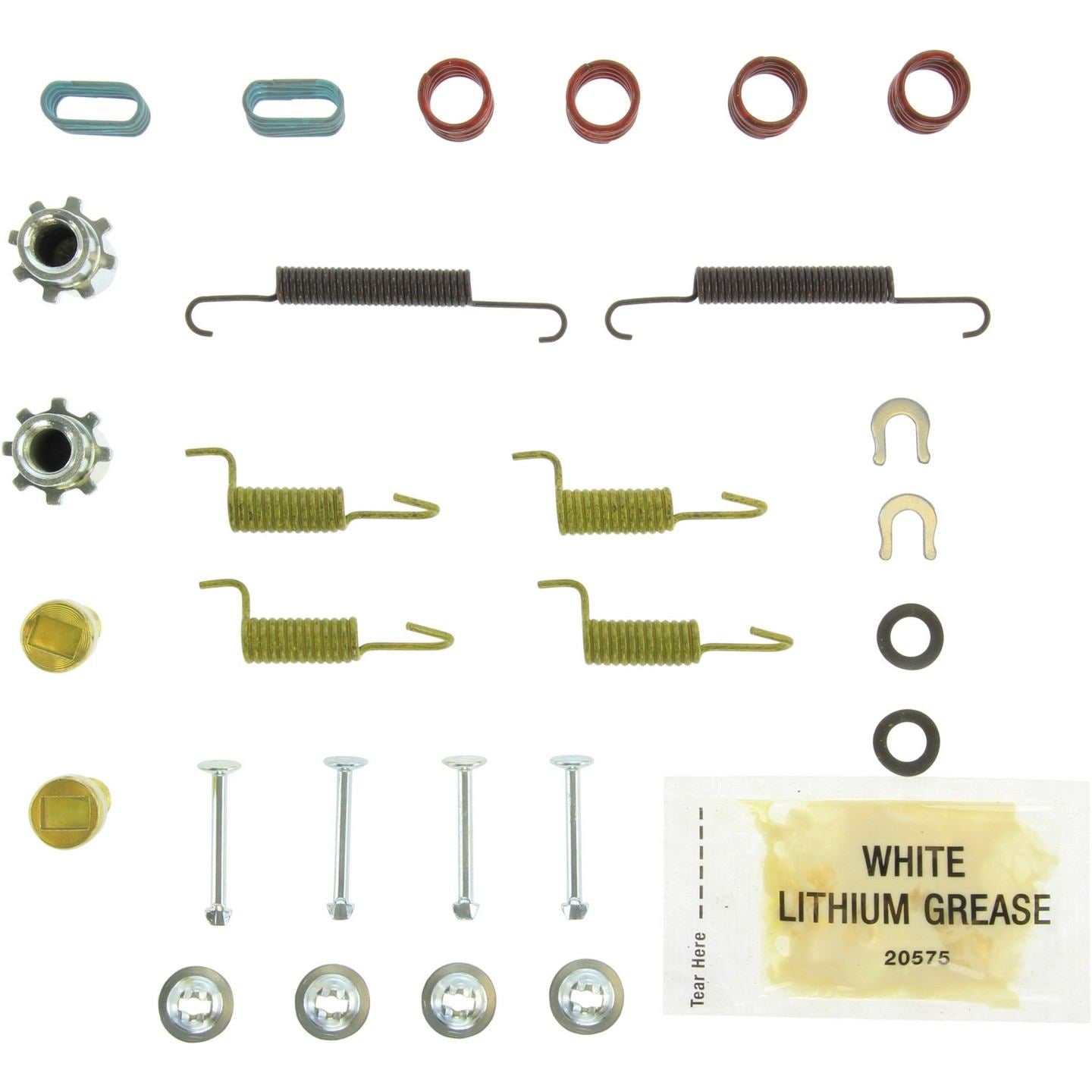 Centric Parts Parking Brake Hardware Kit top view frsport 118.46018