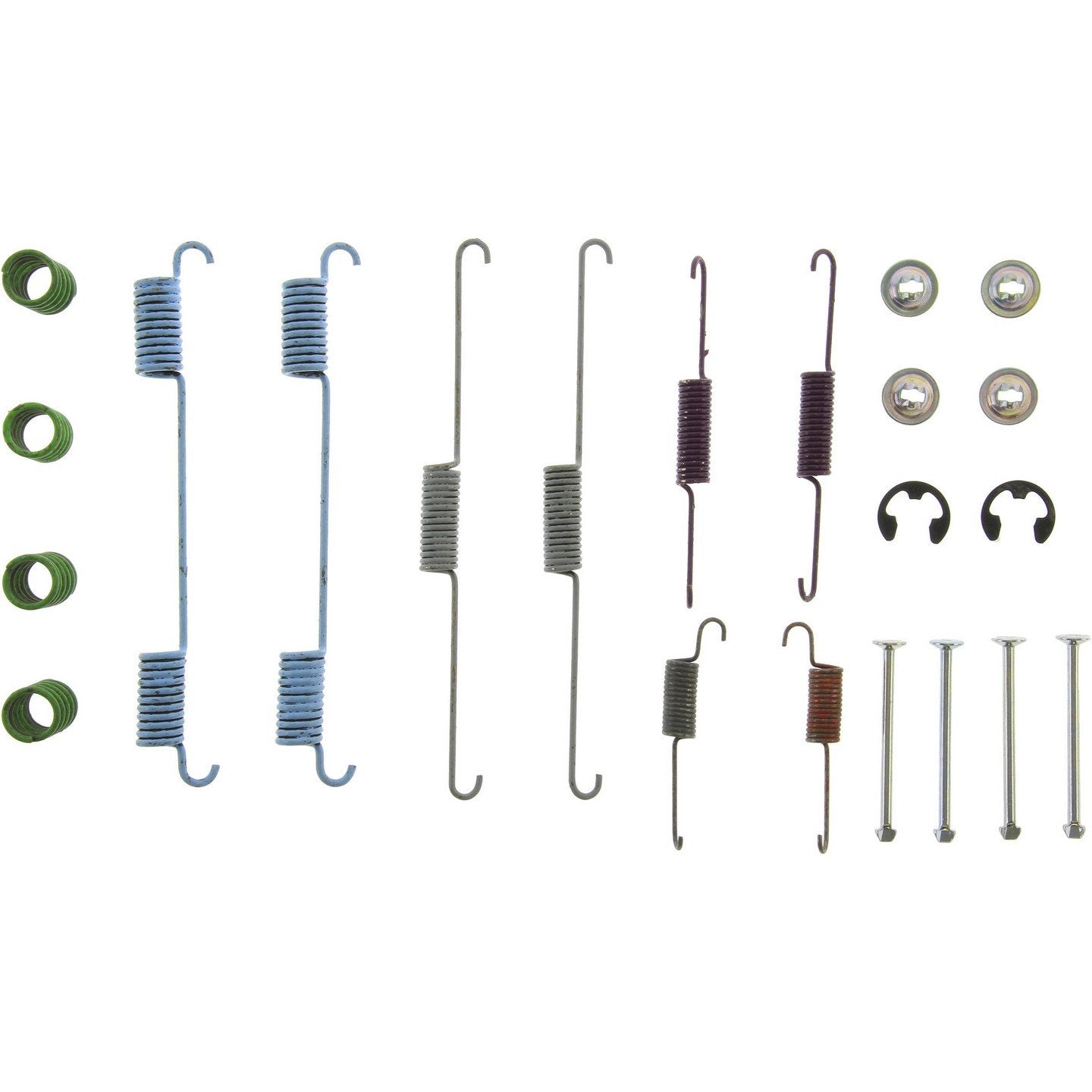 Centric Parts Drum Brake Hardware Kit top view frsport 118.51005