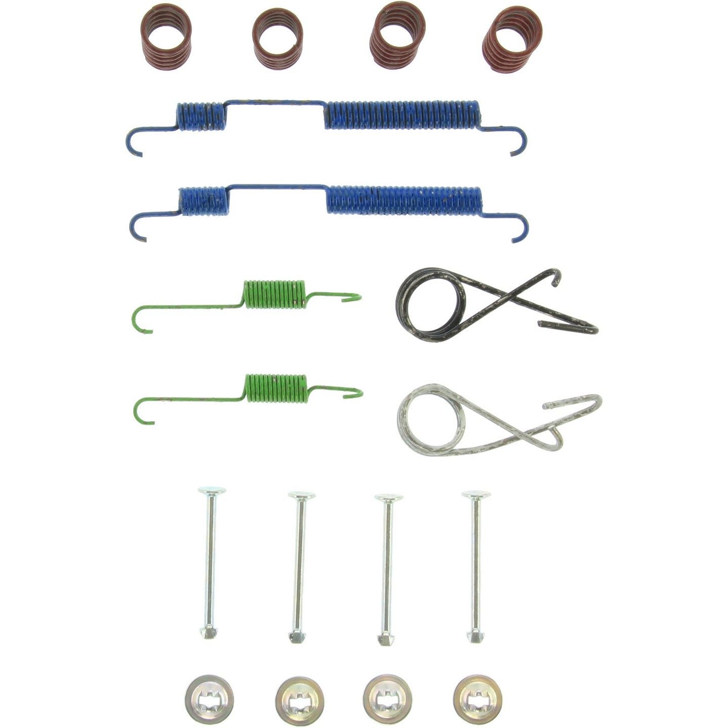 Centric Parts Drum Brake Hardware Kit top view frsport 118.51006