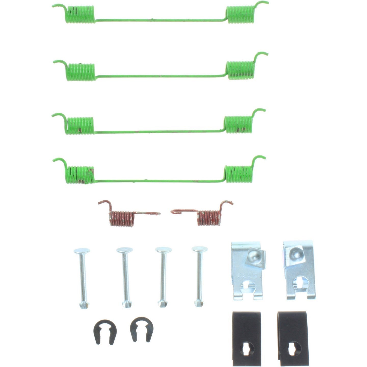 Centric Parts Drum Brake Hardware Kit top view frsport 118.62004