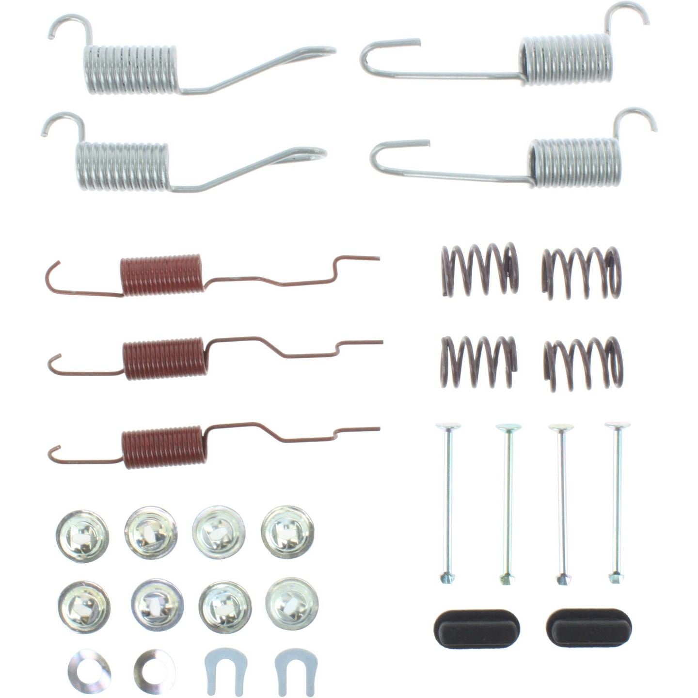 Centric Parts Drum Brake Hardware Kit top view frsport 118.63005