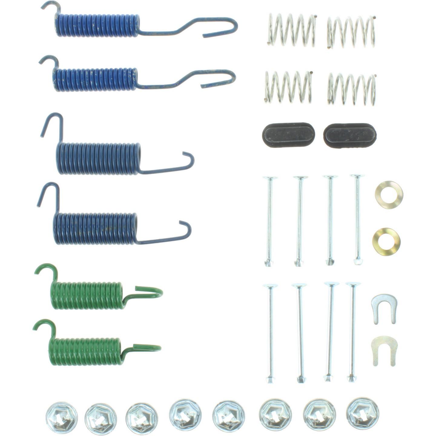 Centric Parts Drum Brake Hardware Kit top view frsport 118.65001