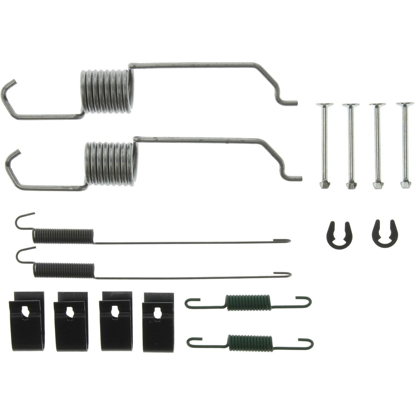 Centric Parts Drum Brake Hardware Kit top view frsport 118.65006
