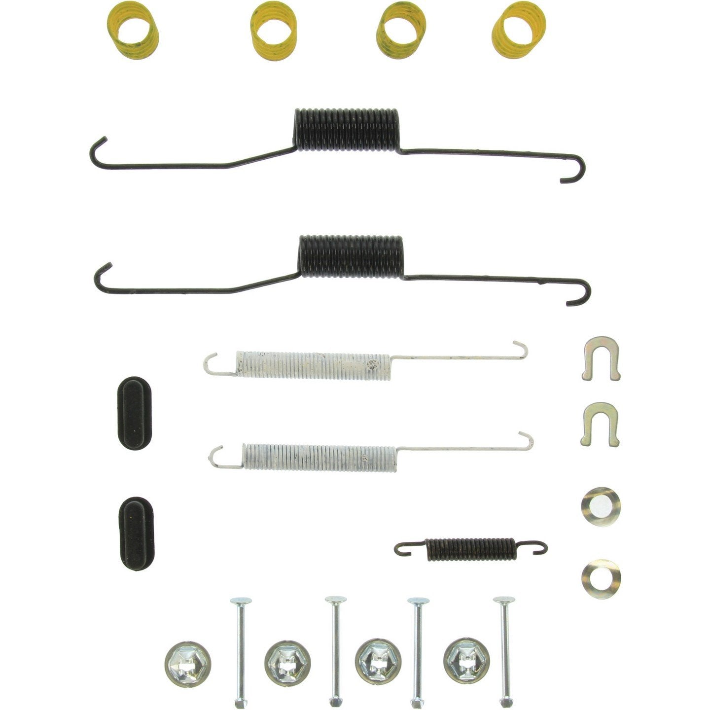 Centric Parts Drum Brake Hardware Kit top view frsport 118.66015