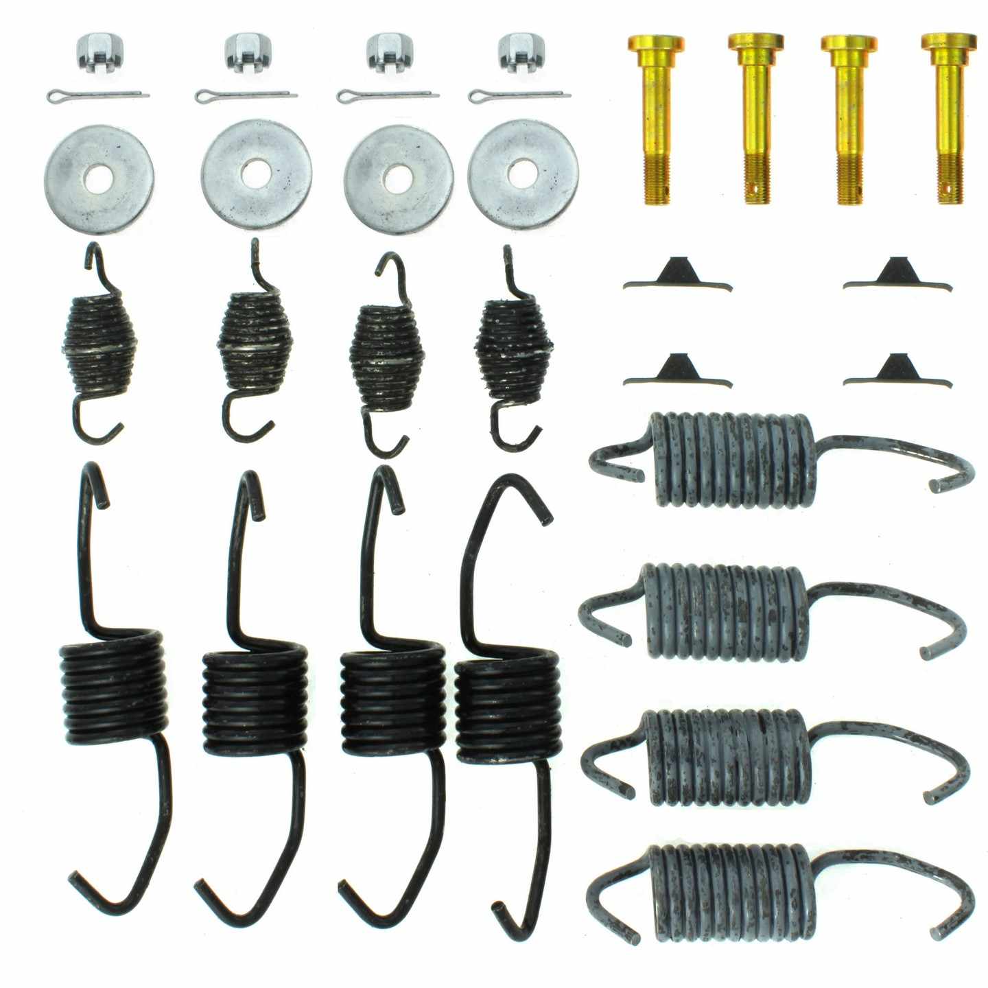 Centric Parts Drum Brake Hardware Kit top view frsport 118.79004