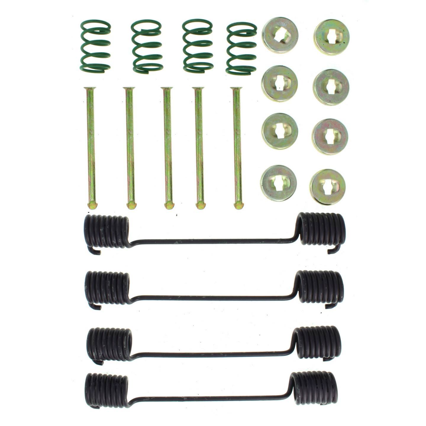 Centric Parts Drum Brake Hardware Kit top view frsport 118.80012