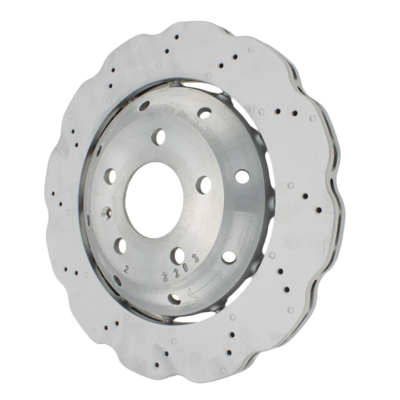 Stoptech Centric 2014 Audi RS5 Coupe Drilled Rear OE Design Brake Rotor 128.33143