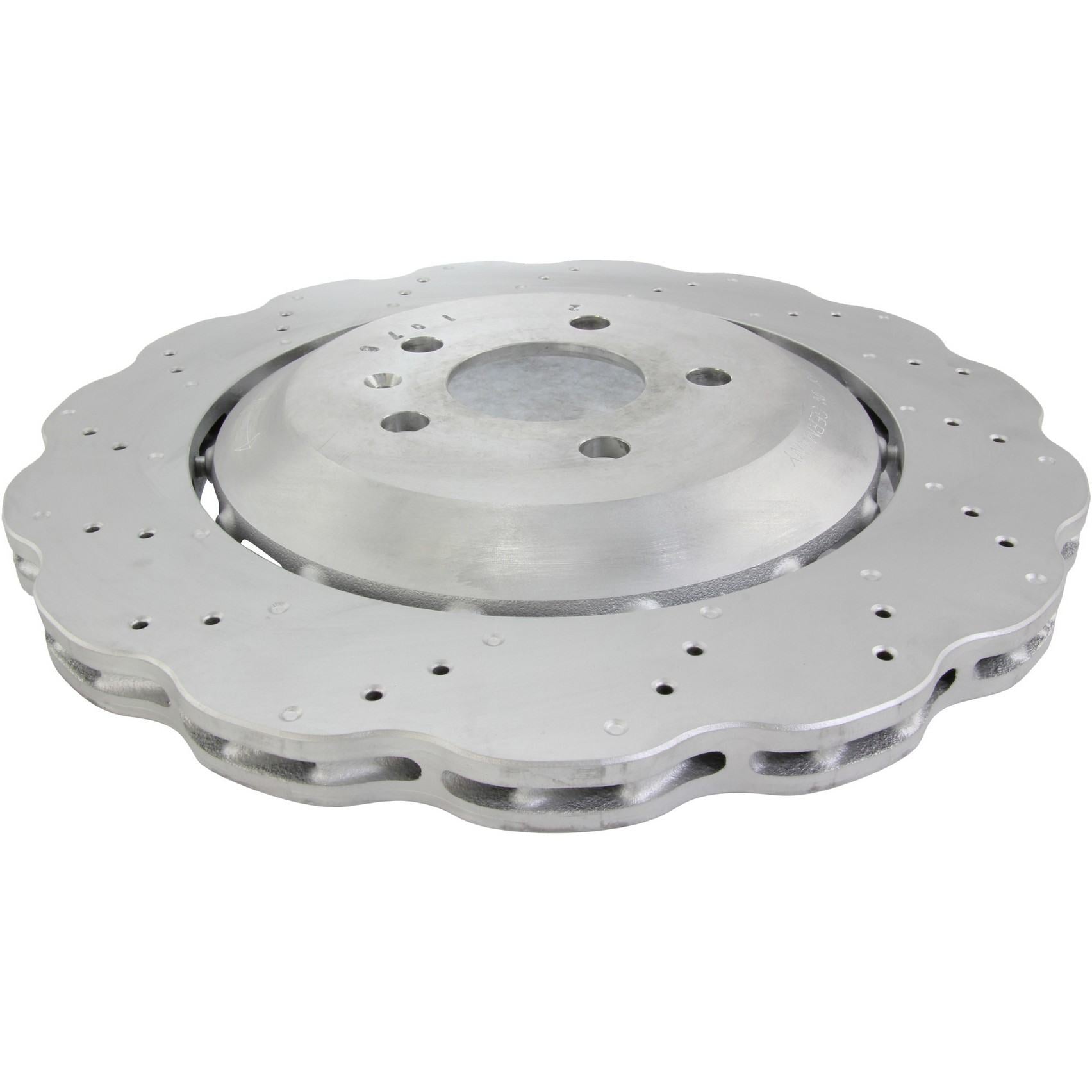 Stoptech Centric 14-18 Audi S7 SportStop Drilled Rear Rotor 128.33151
