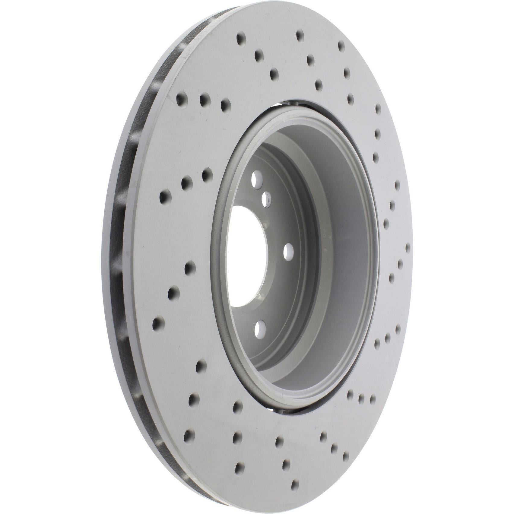 Stoptech Centric 08-09 BMW M3 (E92) Left Rear Drilled Rotor 128.34110