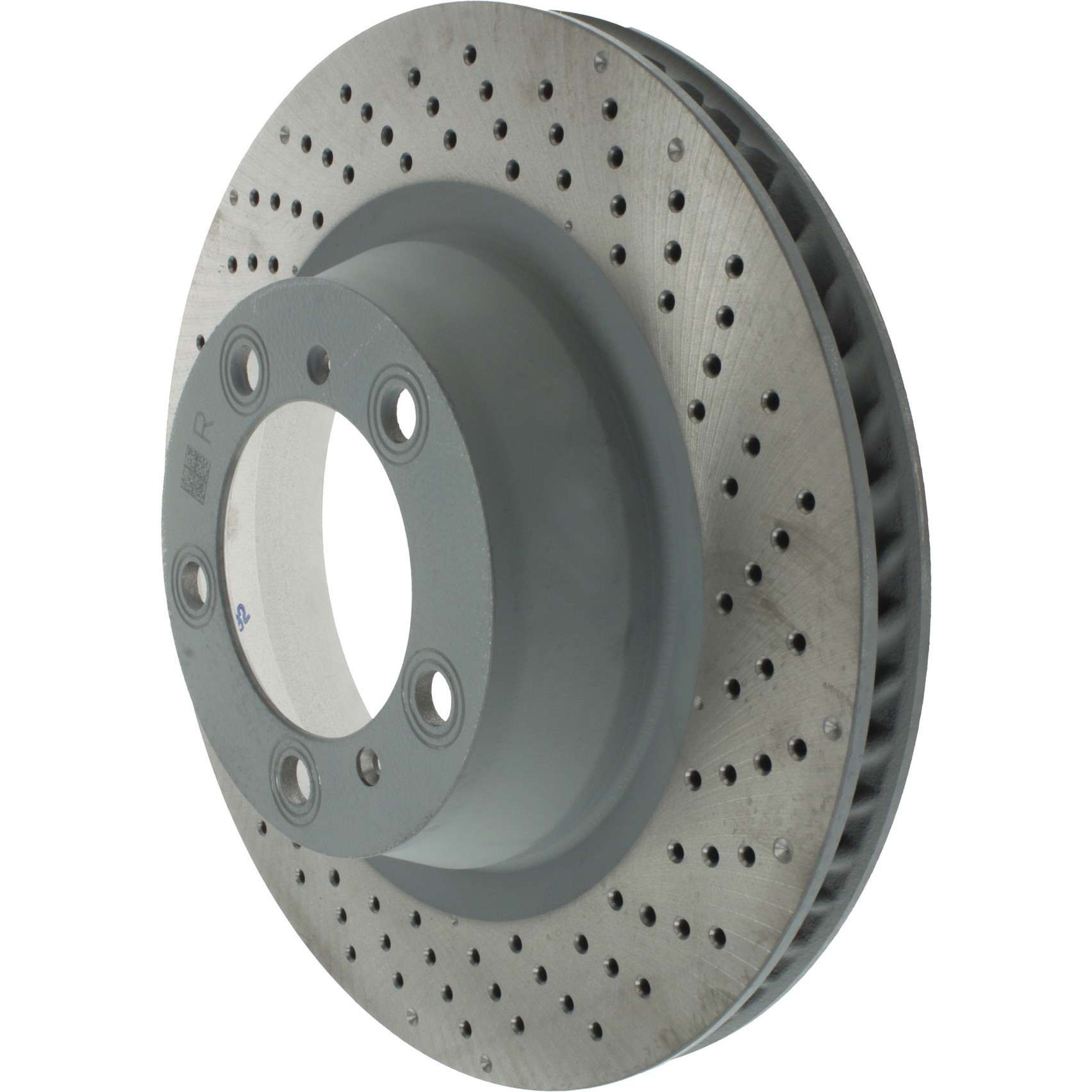Stoptech Centric 13-16 Porsche 911 Drilled Rear Right Rotor 128.37091