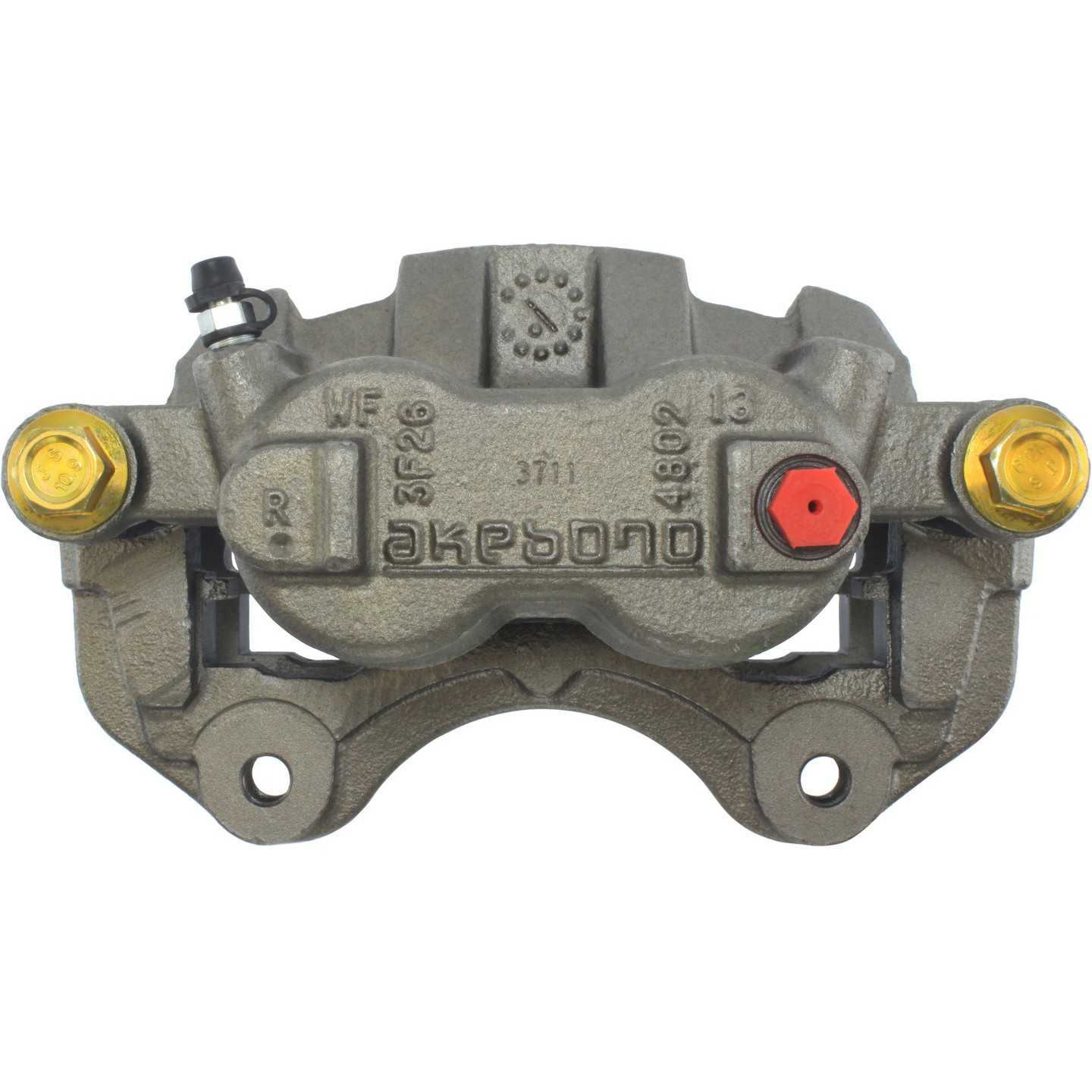 centric parts semi-loaded brake caliper with new phenolic pistons frsport 141.58005