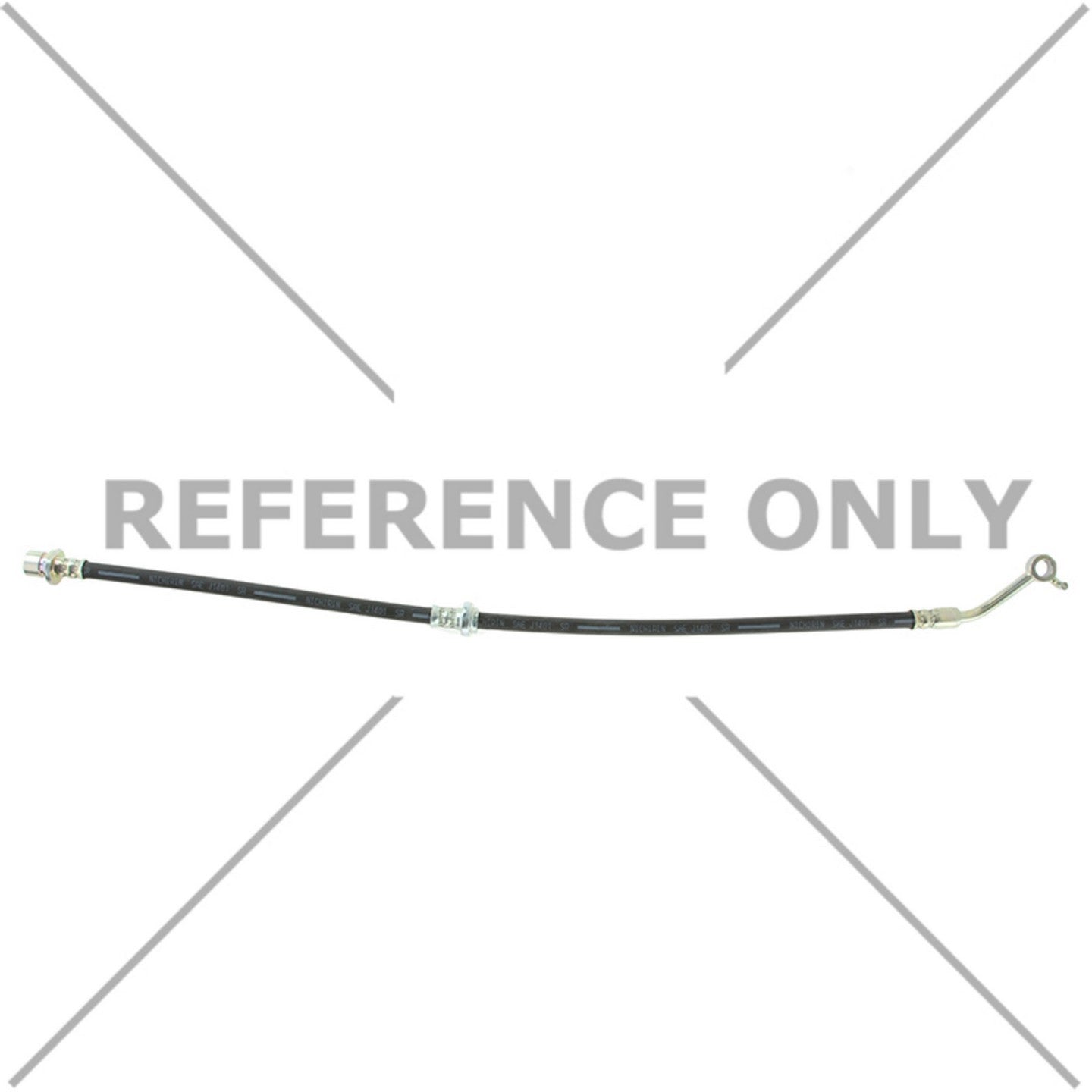 StopTech Brake Hose top view frsport 150.40427