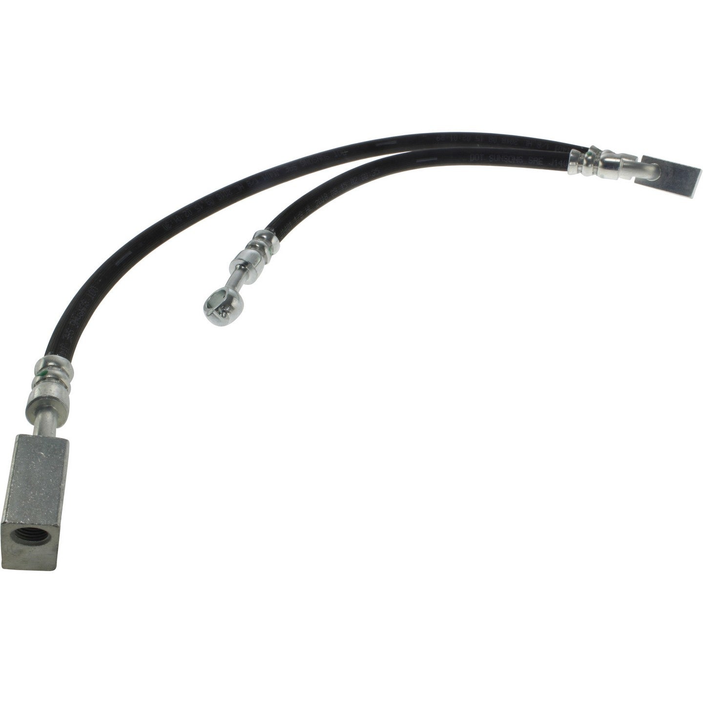 Centric Parts Brake Hose top view frsport 150.42138