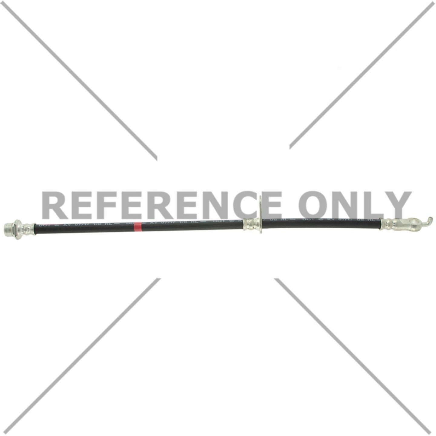 Centric Parts Brake Hose top view frsport 150.44189