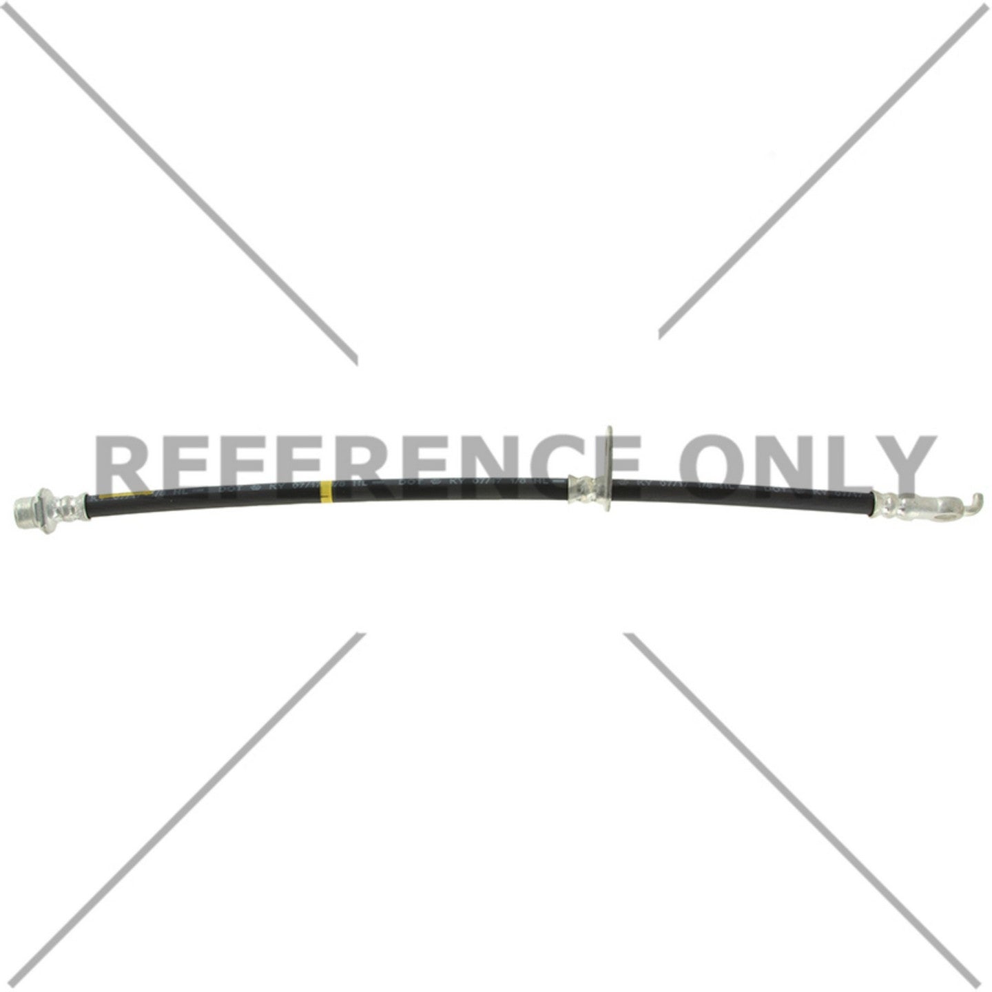 Centric Parts Brake Hose top view frsport 150.44190