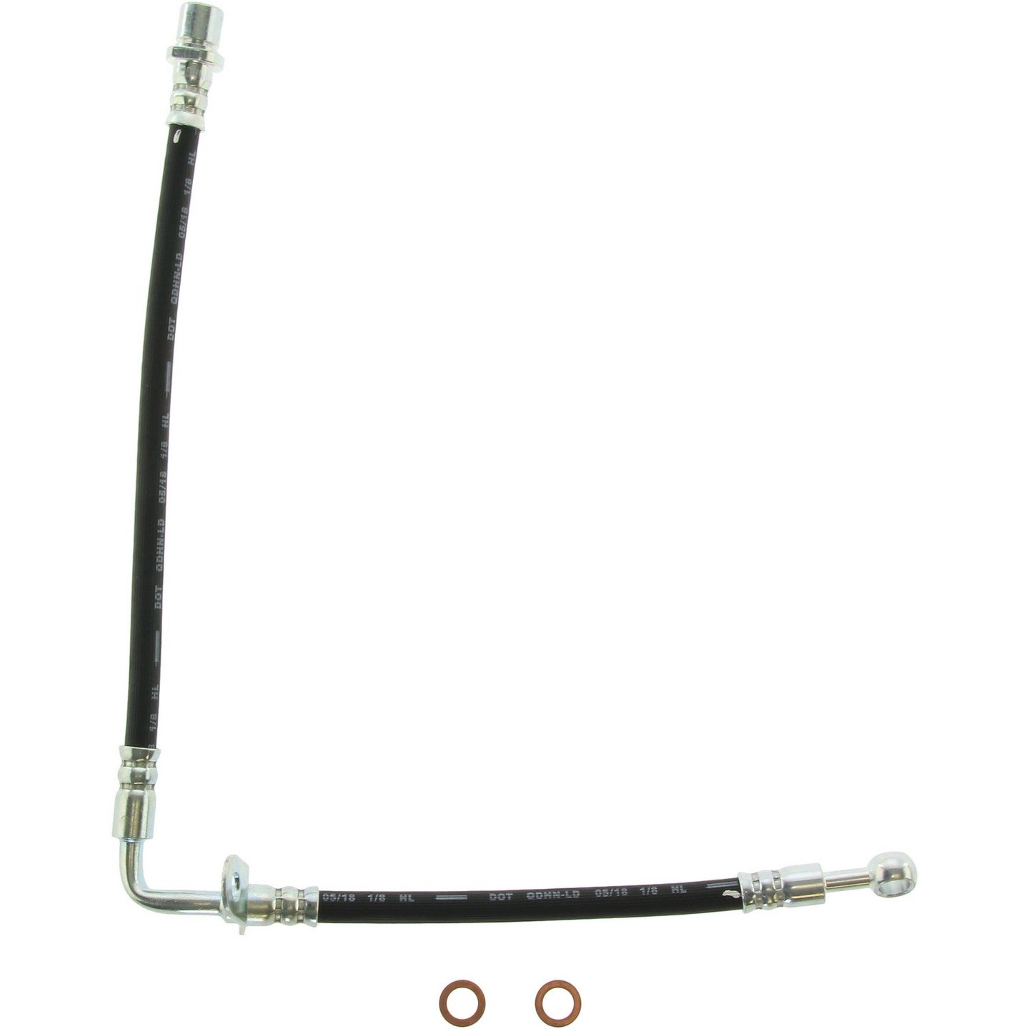 Centric Parts Brake Hose top view frsport 150.47050