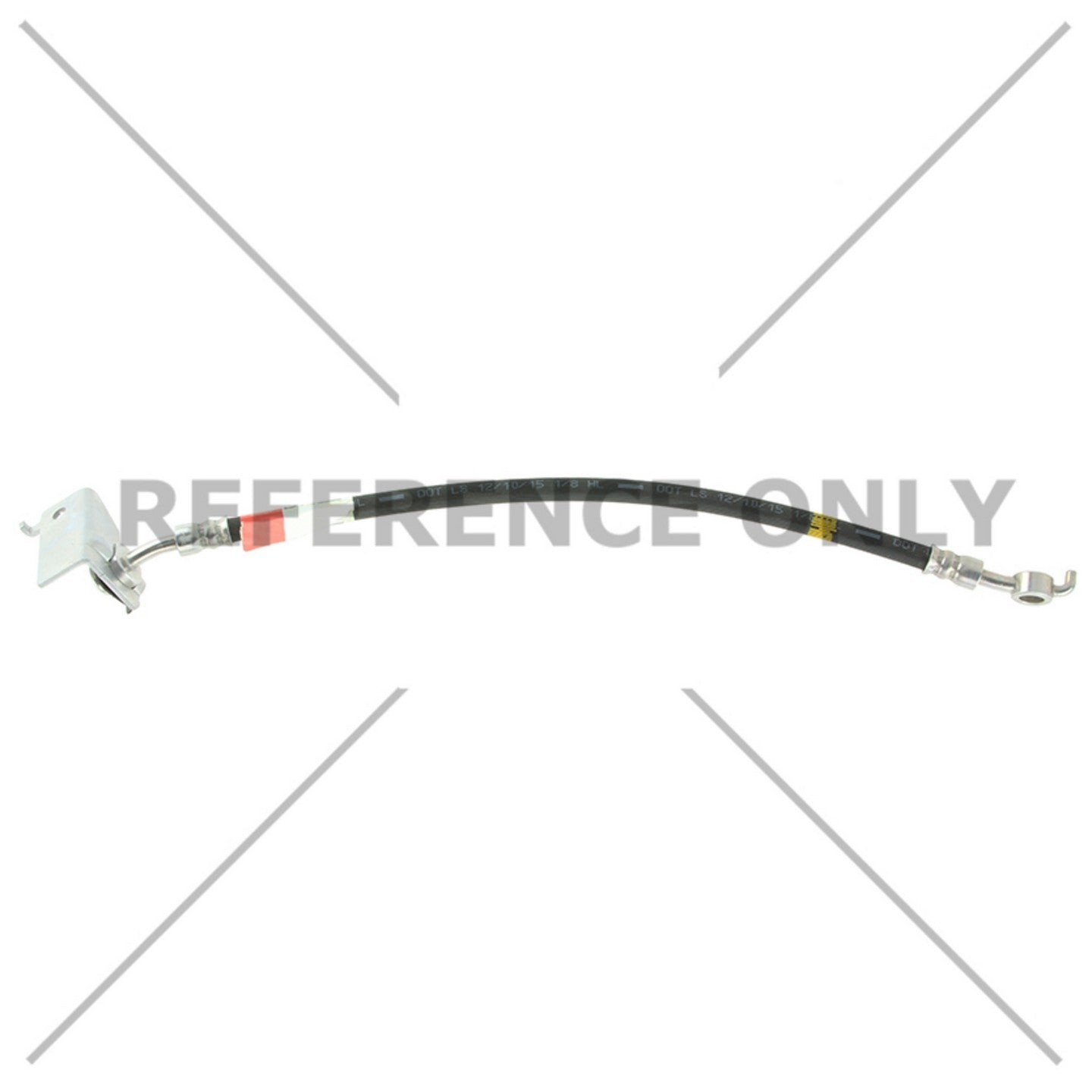 Centric Parts Brake Hose top view frsport 150.50384